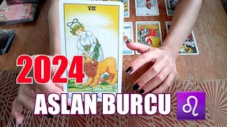 ASLAN BURCU 2024 YILI TAROT AÃ‡ILIMIâ™Œ 2024 TÃœM GÃœZELLÄ°KLERÄ°YLE GELÄ°YOR âœ¨ ASLAN BURCU 2024 YILI YORUMU [upl. by Appledorf]