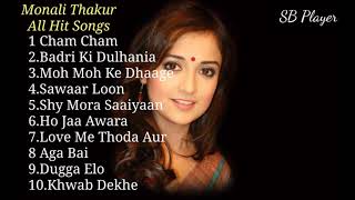 Top 10 Songs Monali Thakur Heart Touching Songs [upl. by Jenkel]