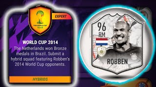 WORLD CUP 2014 SBC SOLUTION  ARJEN ROBBEN 96 PRIME MAD FUT ICON  MAD FUT 22 [upl. by Odab]