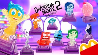 NOVA COLEÇÃO DIVERTIDA MENTE 2 TODOS OS BONECOS MCLANCHE FELIZ MC DONALDS MAIO 2024 INSIDE OUT 2 [upl. by Alveta759]