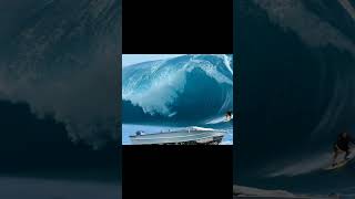 MASSIVE WAVE IN TAHITI 😮 [upl. by Reyotal]