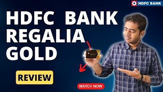 HDFC Bank Regalia Gold Credit Card Launched  Regalia Gold Credit Card Review 🔥🔥🔥 [upl. by Persis]