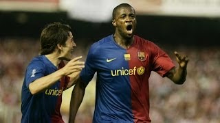 Touré Yayas goals for FC Barcelona [upl. by Tengdin]