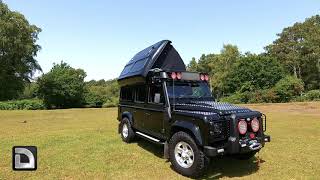 Dormobile Land Rover 110 Conversion [upl. by Ymmot119]