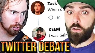 A͏s͏mongold VS Keemstar On Online Harassment  The Problem With LivestreamFail [upl. by Atnes200]