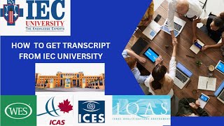 IEC University Himachal Pradesh Transcript Wes Canada [upl. by Ewnihc]