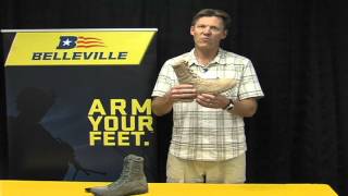 Belleville Sabre Boots  Product Demonstration [upl. by Nlocnil397]