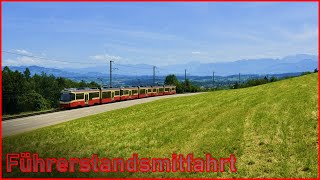 Führerstandsmitfahrt Mit der Forchbahn von Esslingen nach Zürich Stadelhofen [upl. by Sundin788]