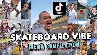 TIKTOK Skateboard Dreams Vibe  14 MINUTE MEGA COMPILATION [upl. by Htesil]