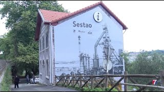 La oficina de turismo de Sestao “redirigirá” a los peregrinos “despistados” [upl. by Dixie]