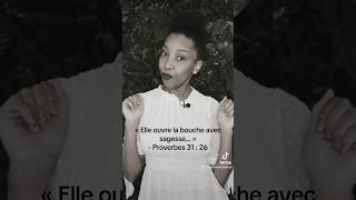 Médite sur le Proverbes 31 la femme de valeur proverbes31 [upl. by Rodgers]