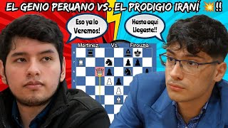 EL GENIO PERUANO ENFRENTA AL PRODIGIO IRANÍ🤯💥  Martínez vs Firouzja  Chessable Masters Div I [upl. by Ttelracs]