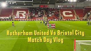 Rotherham United 12 Bristol City Vlog  202324 [upl. by Whallon621]