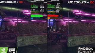 RX 7900 XTX amp 7950X 3D VS RTX 3090 Ti amp 12900K  4K Benchmarks [upl. by Elrebma677]