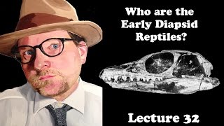 Lecture 32 Who are the Early Diapsid Reptiles [upl. by Ainnet48]