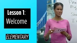 Elementary Levels  Lesson 1 Welcome [upl. by Ener]