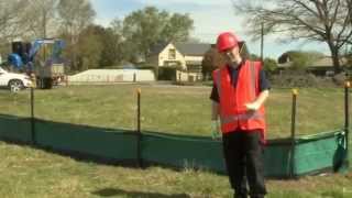 How to Install a Silt Fence  A Simple StepbyStep Guide [upl. by Kcirderf612]