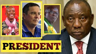 New President Ramaphosa Malema Steenhuisen one will be Voted President by new Parliament [upl. by Blackstock]