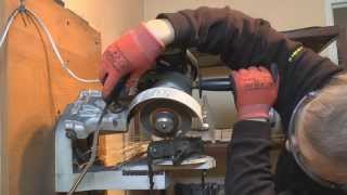 chain saw sharpening Oregon 91V Stihl USG [upl. by Onitnelav]