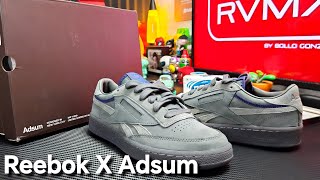 Reebok Club C Revenge Vintage X Adsum quotConcretequot [upl. by Aicirt]