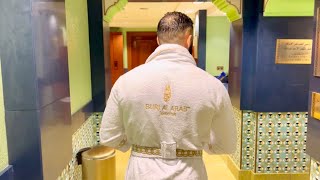 Abdeen visits the only 7 star hotel in the world Burj Al Arab😱 [upl. by Martsen]