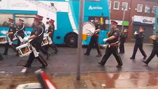 Highfield loyalists flute band remembrance Sunday March bootle the sash [upl. by Burner]