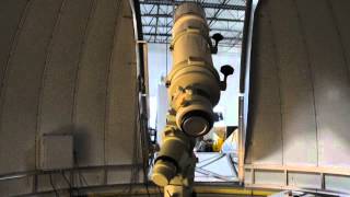 PierTech Dome slewing with Telescope via Sky X video2 [upl. by Acisset]