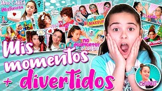 😂 REACCIONANDO a mis MOMENTOS más DIVERTIDOS 🤪 Los MEJORES VÍDEOS del MUNDO DE CLODETT 💜 [upl. by Ynetruoc]