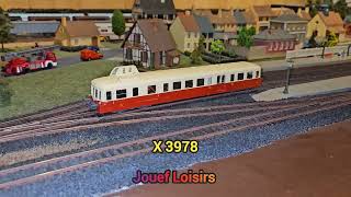 Autorail Picasso X3978 Jouef Loisirs [upl. by Ambrogio]