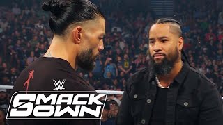 Jimmy Uso To Roman Reigns We Are Not The Ones  WWE SmackDown Highlights 101124  WWE on USA [upl. by Nylhsa]