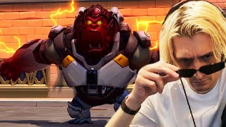 xQc Is Still Cracked At Overwatch [upl. by Carolynne187]