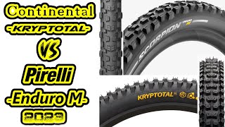 MTB ReifenTest 2023  Conti Kryptotal gegen Pirelli Enduro M  Beste Allrounder für MTB und EMTB [upl. by Mihar]