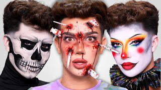 RECREATING MY FOLLOWERS HALLOWEEN MAKEUP LOOKS [upl. by Adaner]