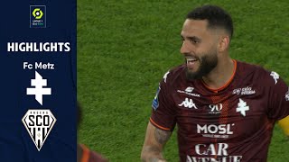 FC METZ  ANGERS SCO 1  0  Highlights  FCM  SCO  20212022 [upl. by Yenahc]