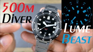 On the Wrist from off the Cuff Nodus – Sector Deep Most Exciting New Microbrand Diver of 2023 [upl. by Donnamarie]