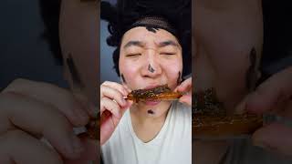 ASMR MUKBANG  GIANT Braised Beef Ribs 🍖 Abalone 🦪 Noodles 🍜 Sausage🌭shrots [upl. by Egroeg]