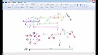 Linkage Tutorial 15 complicated mechanism mô phỏng cơ chế máy  vui ven toan [upl. by Noy100]