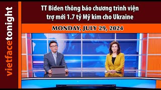 VF Tonight  TT Biden thông báo chương trình viện trợ mới 17 tỷ Mỹ kim cho Ukraine  72924 [upl. by Parsaye]