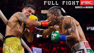 Barrios vs Maidana FULL FIGHT May 4 2024  PBC on Prime Video PPV [upl. by Kienan426]