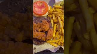 5 star Hungry man burger Lollygaggers sports pub amp grill Wildwood FL [upl. by Kristina]