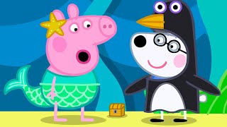 Under The Sea Birthday Party 🦑  Peppa Pig Official Full Episodes [upl. by Ateerys]