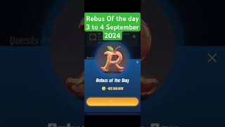 Rebus Of the day 3 to 4 September 2024 xmpire [upl. by Potter]