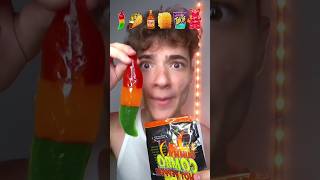 Spicy Gummies Food ASMRshortvideo [upl. by Ikir852]