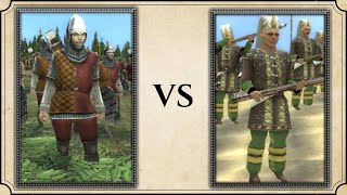 Medieval 2 Total War  Retinue Longbowmen VS Janissary Musketeers [upl. by Gent]