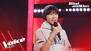 ChinguunE  quotUntil I Found Youquot  Blind Audition  The Voice Kids Mongolia 2024 [upl. by Anstus49]