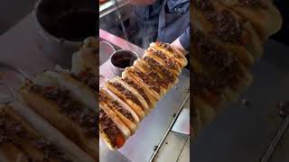 Rhode Island Hot Wieners at Olneyville New York System [upl. by Attenrev]