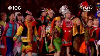 Incredible Highlights  Beijing 2008 Olympics  Opening Ceremony [upl. by Anined]