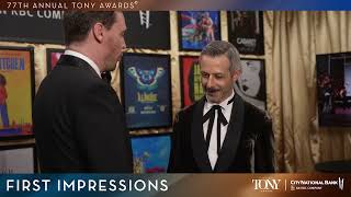 Jeremy Strong  2024 Tony Awards First Impressions [upl. by Sine379]