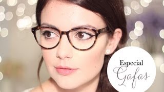 2 maquillajes especial gafas â˜† [upl. by Eekorehc]