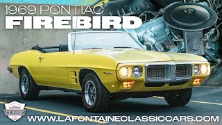 1969 Pontiac Firebird RARE OHC Engine FOR SALE  2CM190P [upl. by Ahsiniuq431]